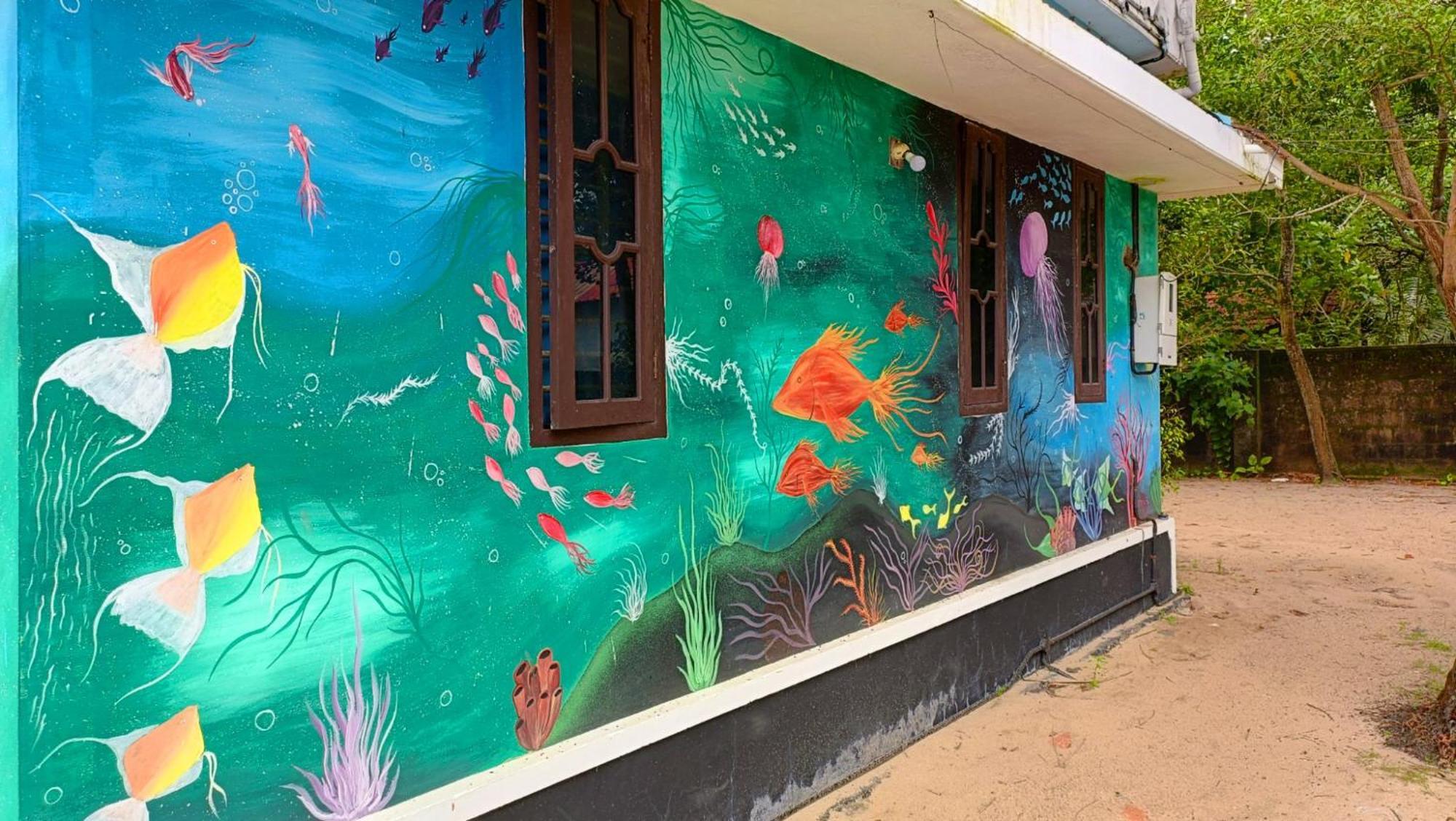 Marari Blue Whale Beach House Alappuzha Luaran gambar