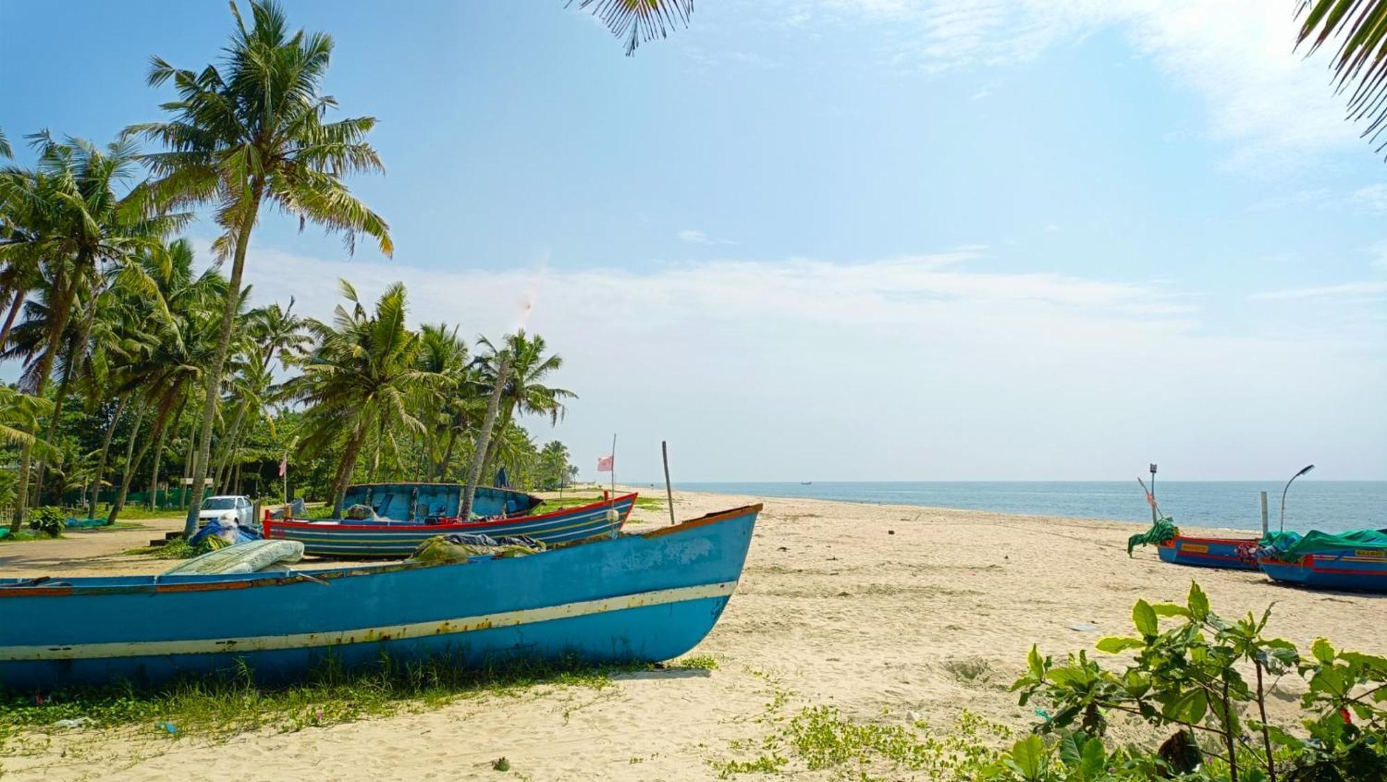 Marari Blue Whale Beach House Alappuzha Luaran gambar